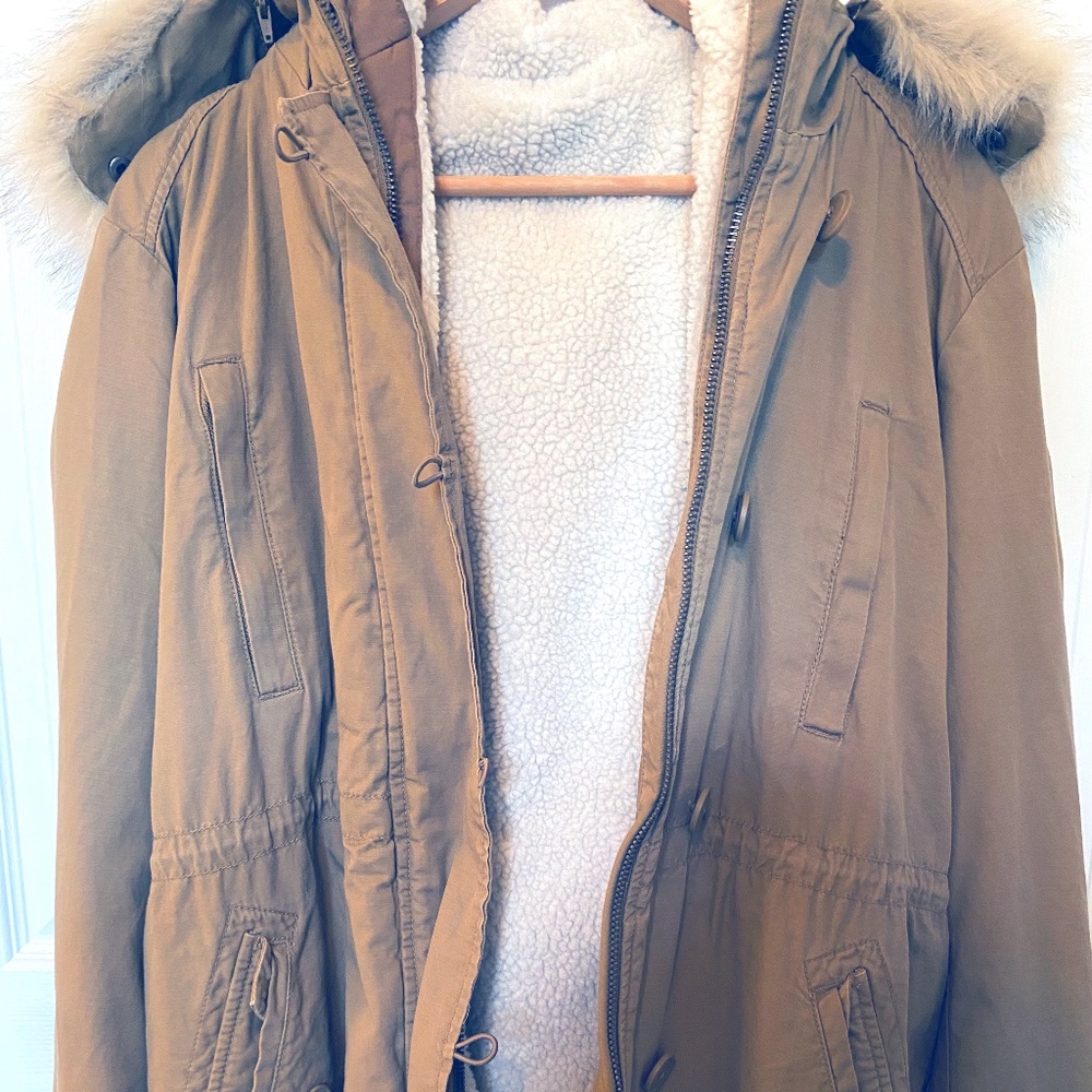 Gap Tan Insulated Coat